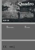 Quadro ACP-30 User Manual preview