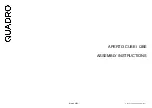 Quadro APERTO CUBE Assembly Instructions Manual предпросмотр