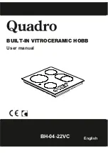 Preview for 28 page of Quadro BH-04-22VC User Manual