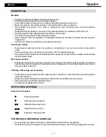 Предварительный просмотр 12 страницы Quadro CH-6022 User Manual