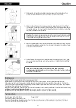 Preview for 4 page of Quadro CJ-800G User Manual