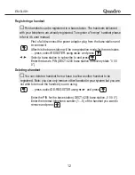 Preview for 14 page of Quadro DECT-4200 User Manual