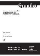 Quadro DFR-3740 EU User Manual preview