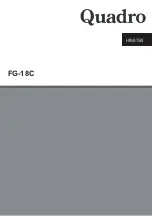 Предварительный просмотр 3 страницы Quadro FG-18C Usre Manual