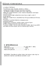 Preview for 8 page of Quadro FG-18C Usre Manual