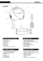 Preview for 2 page of Quadro HM-250H User Manual