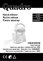 Предварительный просмотр 1 страницы Quadro HM-B250HM User Manual