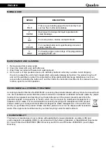 Предварительный просмотр 4 страницы Quadro HM-B250HM User Manual
