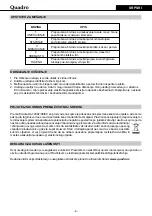 Preview for 9 page of Quadro HM-B250HM User Manual
