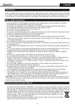 Предварительный просмотр 3 страницы Quadro HOL-1320T User Manual