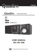 Preview for 1 page of Quadro MC-355 USB User Manual