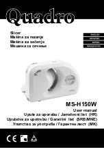 Preview for 1 page of Quadro MS-H150W User Manual