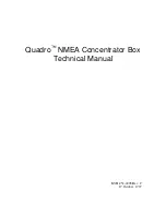 Предварительный просмотр 1 страницы Quadro NMEA Technical Manual