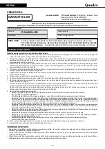 Preview for 20 page of Quadro PG-H955 LED User Manual