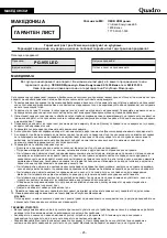 Preview for 26 page of Quadro PG-H955 LED User Manual