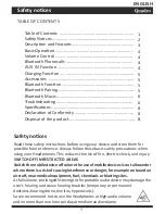 Preview for 4 page of Quadro QH-18BT Instruction Manual