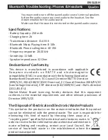 Предварительный просмотр 11 страницы Quadro QH-18BT Instruction Manual