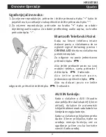 Preview for 16 page of Quadro QH-18BT Instruction Manual