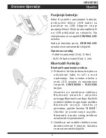 Предварительный просмотр 17 страницы Quadro QH-18BT Instruction Manual