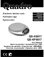 Preview for 1 page of Quadro QS-K8817 User Manual