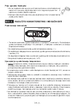 Предварительный просмотр 10 страницы Quadro R-1110 EU User Manual