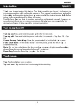 Preview for 8 page of Quadro T-S704SR User Manual