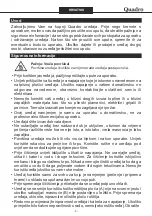 Preview for 7 page of Quadro TR-K105 User Manual