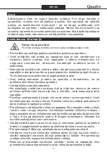 Preview for 13 page of Quadro TR-K105 User Manual