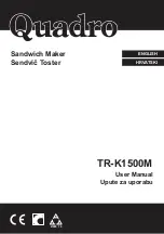 Preview for 1 page of Quadro TR-K1500M User Manual