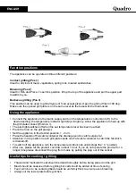 Предварительный просмотр 4 страницы Quadro TR-K501 User Manual