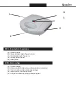 Preview for 2 page of Quadro TR-K605M WHITE User Manual