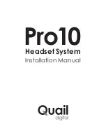 Quail Digital Pro10 Installation Manual preview