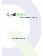 Предварительный просмотр 1 страницы Quail Digital Q-P7BS Installation Manual