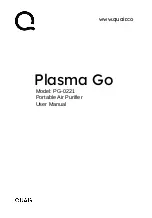 QUAIR Plasma Go PG-0221 User Manual предпросмотр