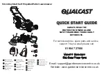 Предварительный просмотр 2 страницы Qualcast 310097 Quick Start Manual