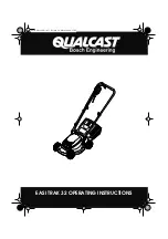 Предварительный просмотр 10 страницы Qualcast Easi-Trak 32 Operating Instructions Manual