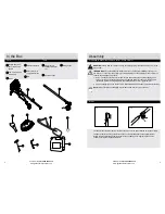 Preview for 3 page of Qualcast GDB30B Assembly Manual