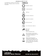 Preview for 3 page of Qualcast GGT3001 Operating Instructions Manual