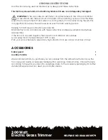 Preview for 10 page of Qualcast GGT3001 Operating Instructions Manual