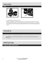 Preview for 6 page of Qualcast GGT450A1 Assembly Manual
