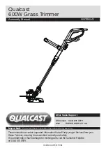 Qualcast GGT600A1 Assembly Manual предпросмотр