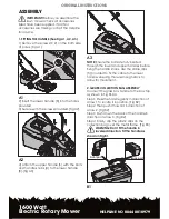 Preview for 6 page of Qualcast GLM4000 Operating Instructions Manual