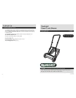 Предварительный просмотр 5 страницы Qualcast GSS380 Assembly Manual