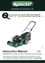 Qualcast SPP41 Instruction Manual предпросмотр