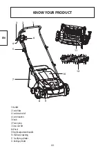 Preview for 61 page of Qualcast YT6702) Assembly, Use, Maintenance Manual