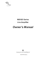 QUALIA & Co INDIGO Series Owner'S Manual предпросмотр