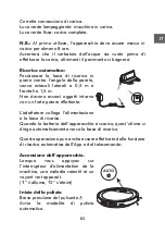 Предварительный просмотр 64 страницы QUALIMAX JOCCA 1229 Instruction Manual