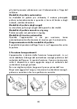 Предварительный просмотр 66 страницы QUALIMAX JOCCA 1229 Instruction Manual