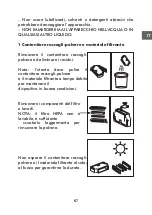 Предварительный просмотр 68 страницы QUALIMAX JOCCA 1229 Instruction Manual