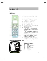 Предварительный просмотр 5 страницы Qualitel Eurofone 215 User Manual